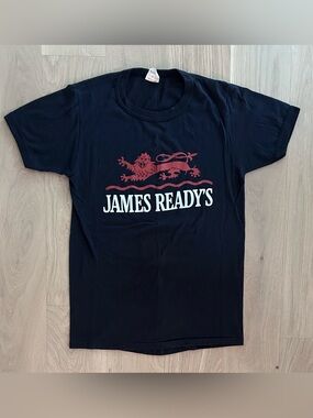Vintage James Ready Beer T-Shirt Harvey Woods Tag